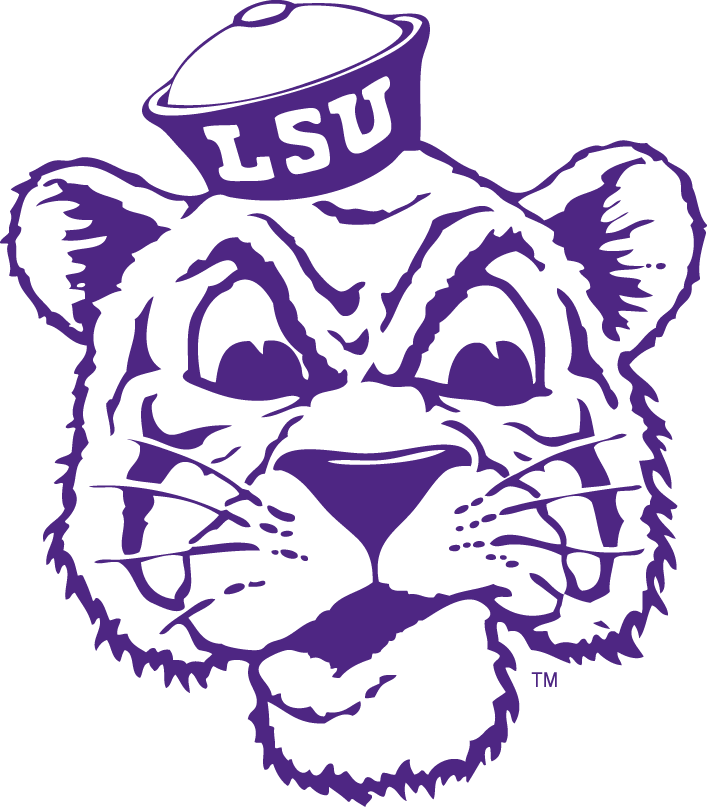 LSU Tigers 1956-1967 Alternate Logo DIY iron on transfer (heat transfer)